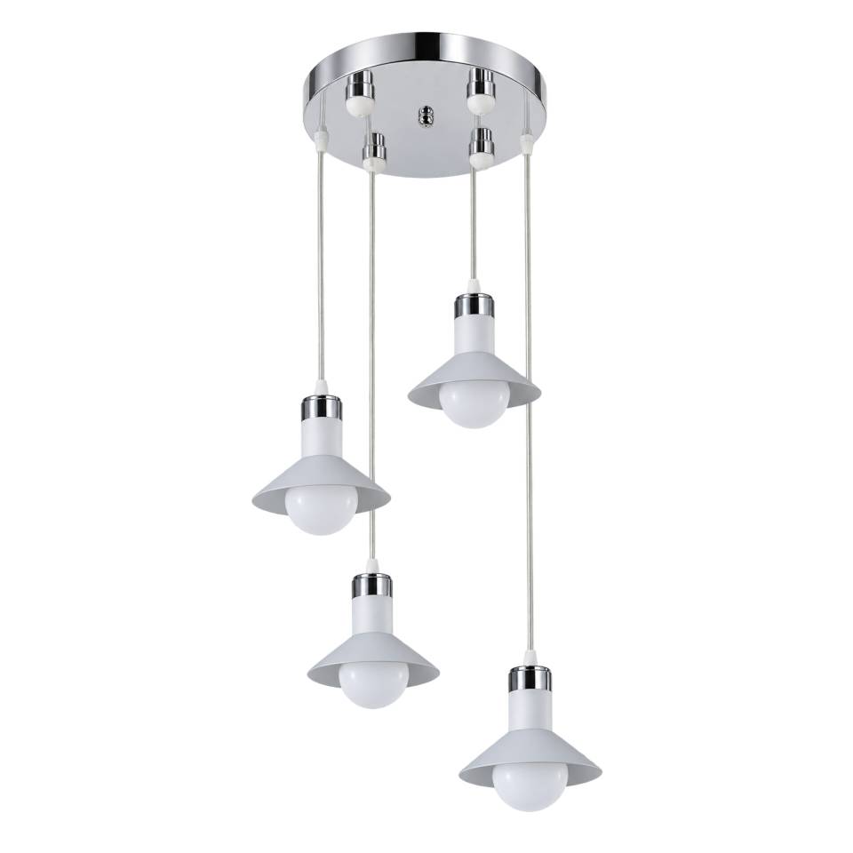لوستر چهار شعله مدرن مدل LED
